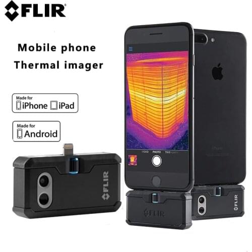 FLIR ONE PRO Infrared Camera Infrared Camera, Suitable for Mobile Phones IOS Android Type-C to Detect Plumbing Floor Heating