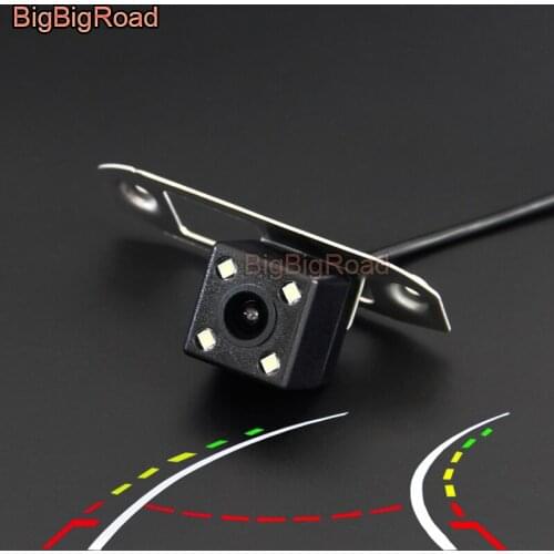 BigBigRoad Car Intelligent Dynamic Trajectory Tracks Rear View Camera For Volvo S40 S40L S60 S80 XC90 XC60 V60 S80L S60L V40 V50