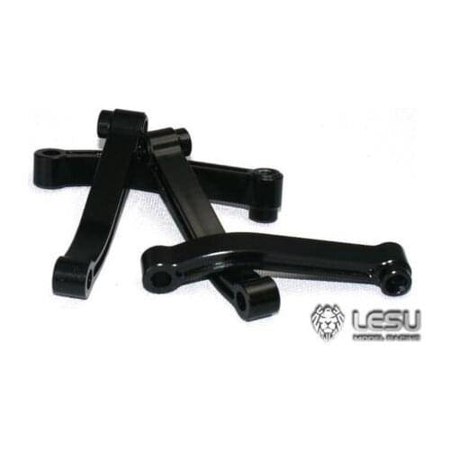LESU Metal Black Link Set for 1/14 Tmy RC Dual Axle Tractor Truck DIY Model TH02091