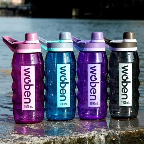 New High Quality Sports Water Bottle Tour Outdoor Tour Gym Sport Tour GymLeak Proof Seal School Water Bottles 1L 1.5L free