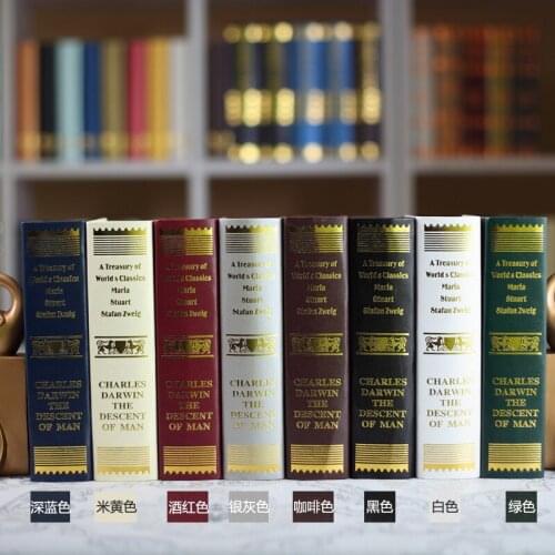 Wholesale 10pc decoration wall dies Decorative books models boxes fake books props props decorat Color classification