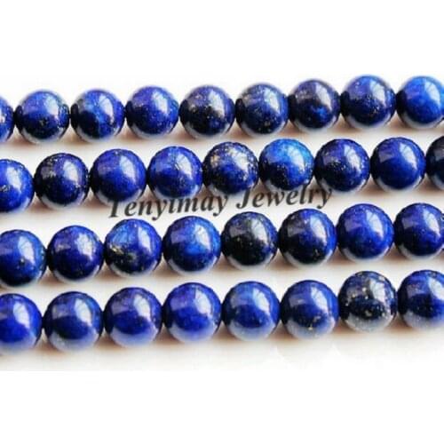 Wholesale 2 Strands(28pcs/strand) 14mm Lapis Lazuli Beads For Jewelry Making Natural Lazurite Beads