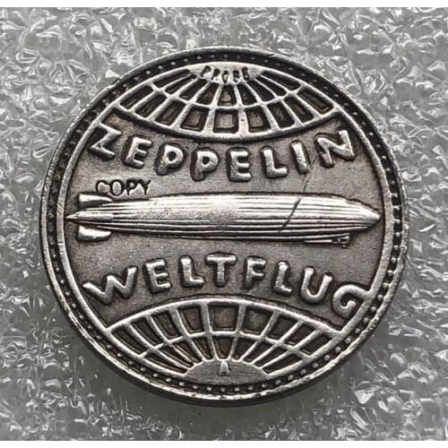 German 1929 5RM copy coin