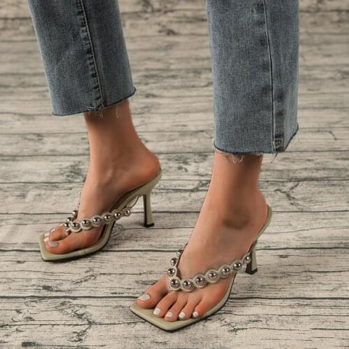 Womens Slippers Flip-flops Summer Fashion 2021 Mules Shoes Slides Designer Luxury Woman for Heels New