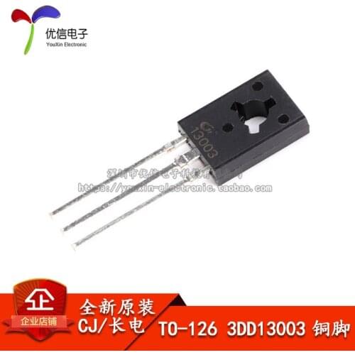 TO-126 3DD13003 genuine original energy-saving lamp tube charger switching transistor copper pin