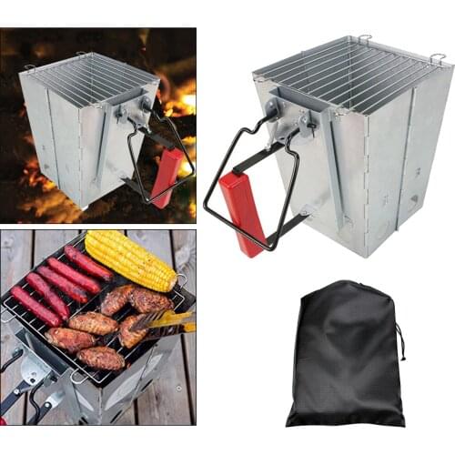 Charcoal Fireplace Starter Barbecue Grill Camping Accessory in