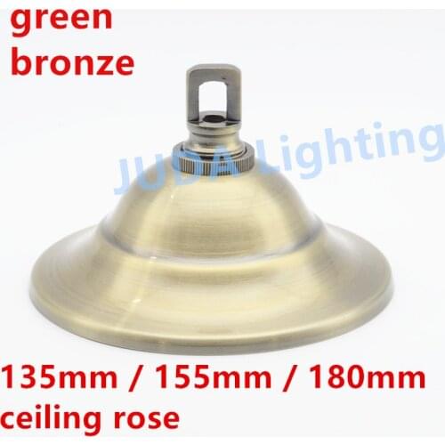 135mm gold ceiling rose ceiling canopy lamp base for led pendant lamp chandelier light floor lamp Lighting accessories