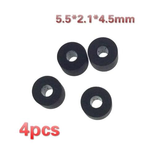 4pcs 5.5*2.1*4.5mm for Sony Walkman WM-FX WM-EX WM-GX tape drive pinch roller rubber ring cassette deck audio pressure recorder