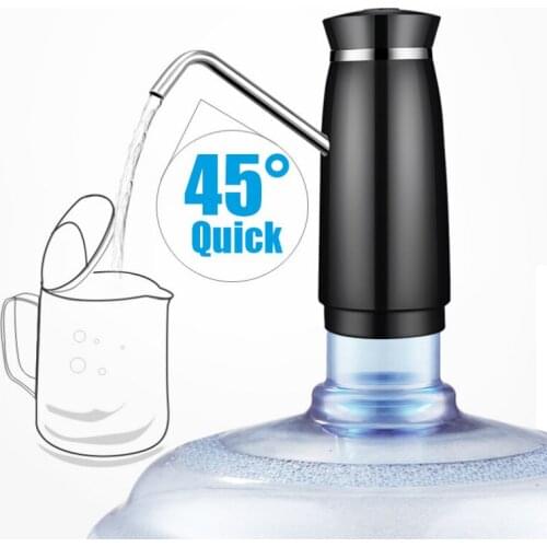 Barreled water Portable Automatic No wires Electric Water Pump Drinking Bottle USB Rechargeable mini Water Pump Machine