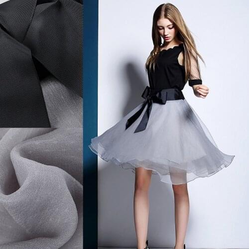 Black/white Mesh Embroidery Mosquito Net Fabric Swiss Voile Lace Switzerland Fabric Guipure Lace Dress Tissue Material minky