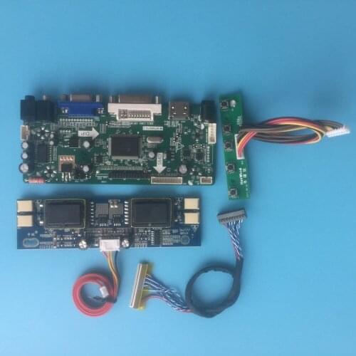 For LM170E01-A5D4/TLA7 controller board 30pin M.NT68676 LCD DIY VGA LVDS LED HDMI kit DVI 1280X1024 17" LG display screen