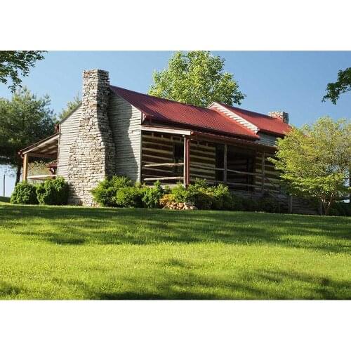 Courtyard Grasslad Green Photography Backdrop Children Photo Booth Backgrounds for Photography Studio Photophone Photo Shootings