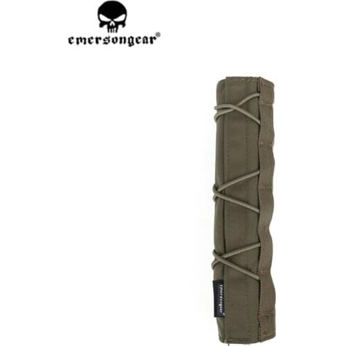 Emersongear 22CM Suppressor Silencer Ranger Green Mirage Cover Shield Sleeve Muffler case Airsoft Military CS Outdoor Sport Gear