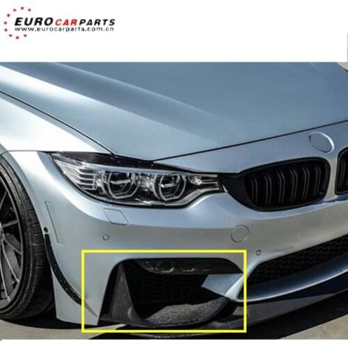 F82 canard fit for F80 M3 F82 M4 upper and below canard carbon fiber material MP style F80 M3 winglets