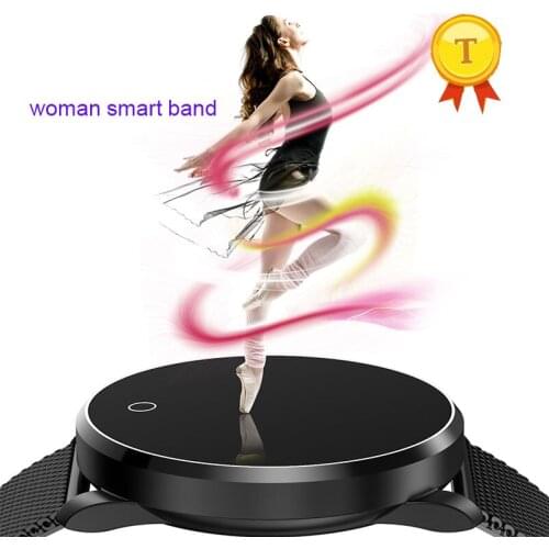 Hot Sell Stailess Steel Bracelet Strap wrist Band Women Men Sleep quality detection smart Band support heart rate blood pressure