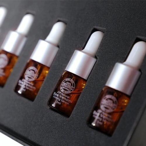 JYP Organic Manuka Honey Bee Venom Firming Tightening Anti Aging Wrinkle Moisturizing Neck Face Serum Skin Elasticity Firmness