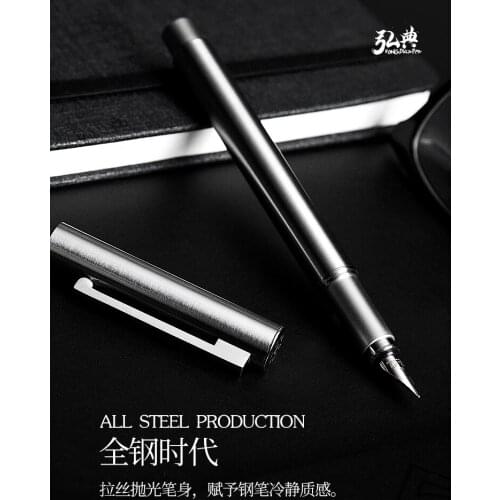0.5mm Nib, Steel Pen, Calligraphy Fountain Pen with Ink Gift Box