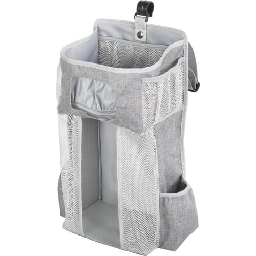 Hanging Nursery Organizer Baby Diaper Caddy Diapers Storage Bag For Changing Table Crib Playard Wall Nursery Organization W50