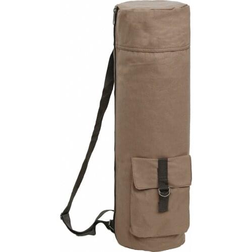 Portable Outdoor Canvas Multifunctional Pocket Yoga Bag Fitness Body Buggy Bag Storage Bag