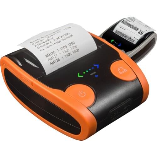 Mini Portable printer Mobile 2 in 1 Thermal Receipt / Label bar code QR print Wireless 2 inch 58mm bluetooth thermal printer