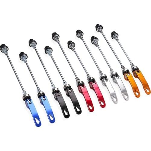1 Pair MTB Mountain bike Bicycle Skewers Ultralight Quick Release Skewers 145/185MM for MTB Road Bike hub