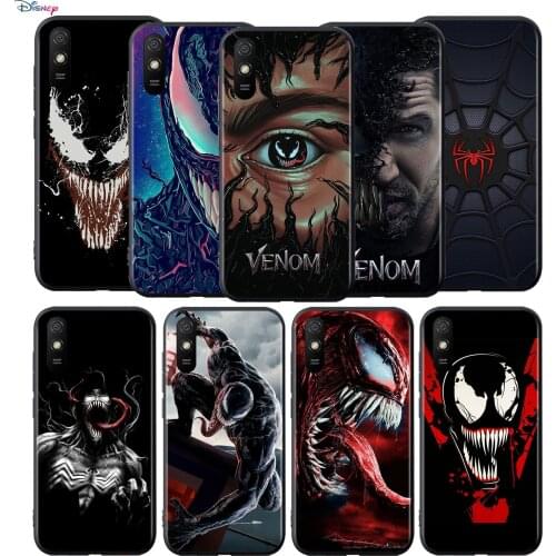 Silicone Cover Villain Marvel Venom For Xiaomi Redmi 9T 9 9C 9A 9AT 9i 8 8A 7 6 Pro 7A 6A 5 5A 4X Plus Phone Case