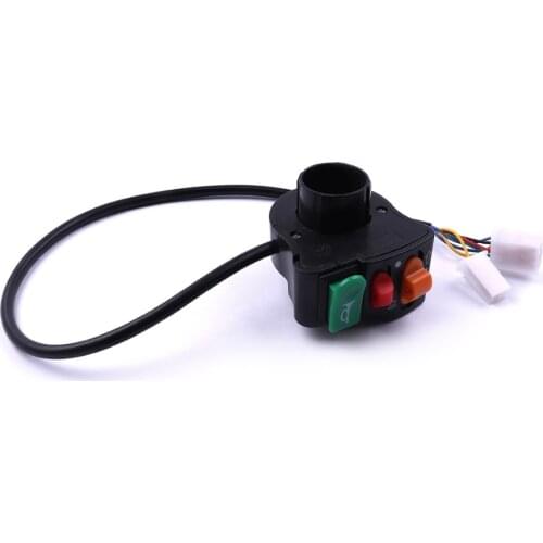 High Quality 2Pcs/Lot Car Headlight Switch Horn Turn Signal Bike Motorcycle Scooter ATV 3 In 1 Switch For 7/8'' Handlebars Dirt