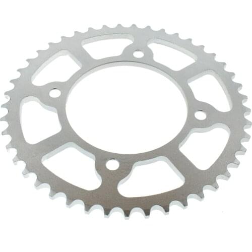 4 Holes 420 45T Teeth Rear Back Chain Sprocket Gear for Quad ATV Dirt Bike