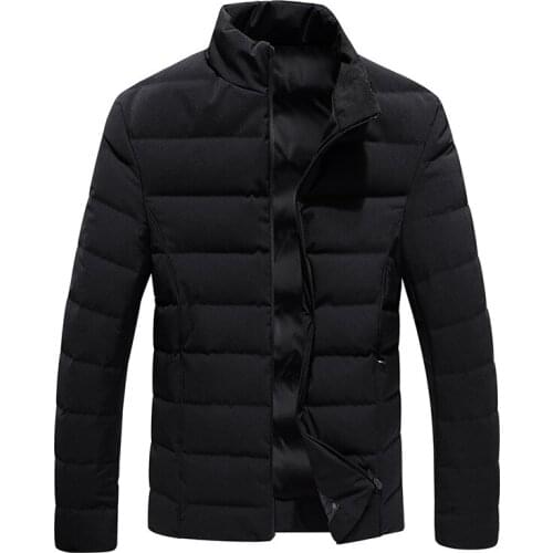 Winter New Down Jacket Mens Fashion Trendy Thickening 90% White Duck Down Coat Casual Winter Clothing