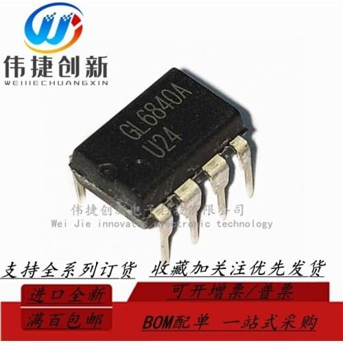 100% New&original In Stock GL6840A GL6840 DIP8 IC (10pcs/lot)