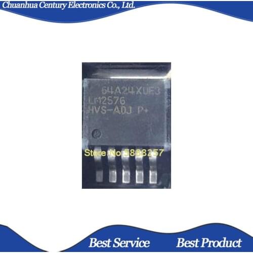 5 Pcs/Lot LM2576HVSX-ADJ/NOPB TO263 New and Original In Stock