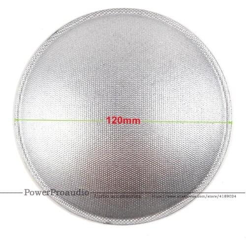 50pcs /Lot 120mm Silver Color LOUDSPEAKER SUBWOOFER / BASS SPEAKER DUST CAP