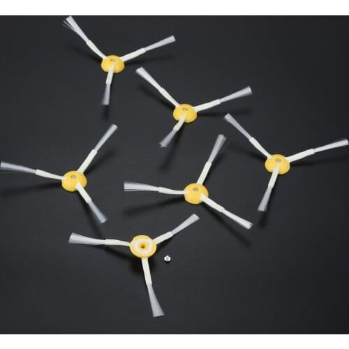 6Pcs 3-Armed Side Robot Vacuum Cleaner Brushes for Roomba 500 600 700 Series 580 595 610 615 620 Vacuum Cleaning Robots