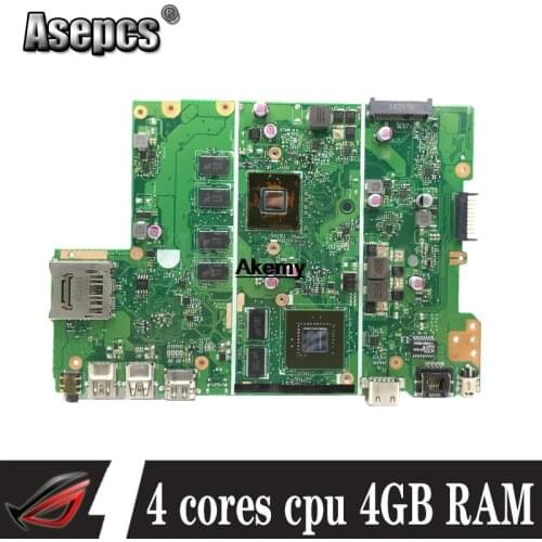 Akemy X441SC Laptop motherboard For Asus X441S X441SA F441S A441S Mainboard Test work 100% N3160 CPU 4GB RAM