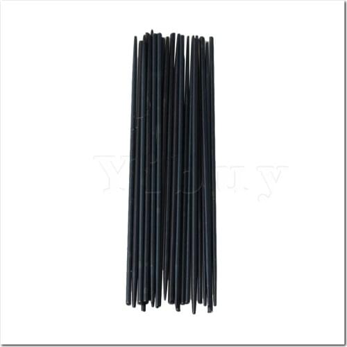 Yibuy Black Stainless Steel 0.8-1.2mm Alto Saxophone Sax Needle Spring DIY Repair Accessory Maintanence Tool Pack of 23
