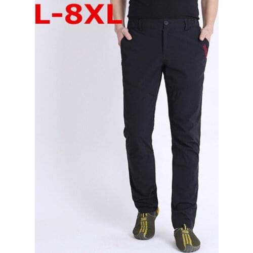 10XL 8XL 6XL Men Tactical Pants Mens Cargo Pants Multi Pockets Slim Casual Pant Male Army Military Combat Trousers Quick drying