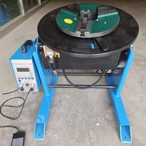 CNC-200 200KG welding positioner welding turntable without lathe chucks