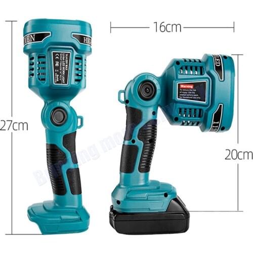For Makita (NO Battery,NO Charger)Pistol/Portable 12W LED Lamp Flashlight work with 14.4V 18V li-ion Battery,Emergency Lighting