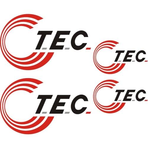 For TEC aufkleber sticker wohnmobil camper wohnwagen caravan 4 Sticker Pieces Car Styling