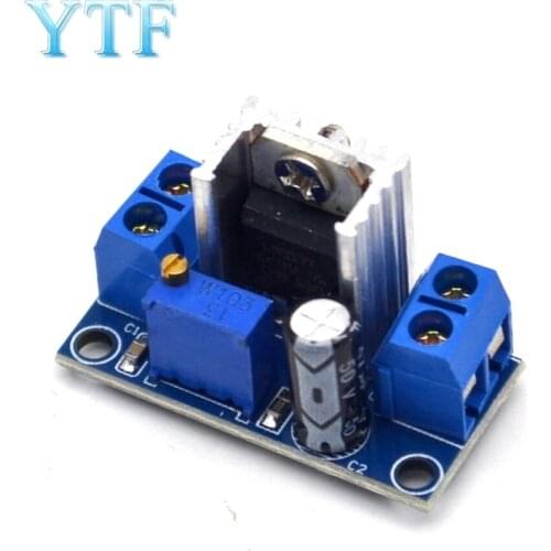 LM317 DC Linear Regulator DC-DC 4.5~40V Turn 1.2~37V Step Down Power Module