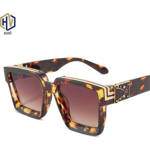 New Square Sunglasse Women 2020 Vintage Oversize Sun Galsses Men Luxury Brand Designer Shades Glasses UV400