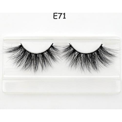 Visofree Eyelashes Mink Eyelashes Dramatic False Eyelashes Crisscross HandMade Full Strip Lashes Cruelty Free Mink Lashes E71