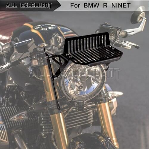 Headlight upper Rack Motorcycle Upper Front Headlamp Luggage Rack Mount Bracket For BMW R nine T / Scrambler / Pure RNINET R9T