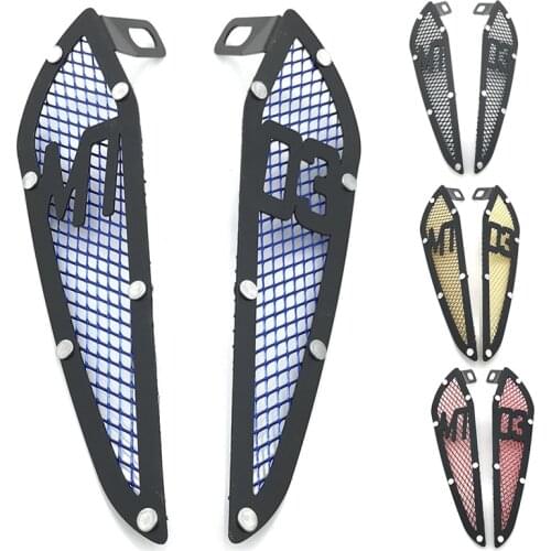 Motorcycle Fuel Tank Air Intake Mesh Inlet Decorative Guard Cover for YAMAHA MT03 MT-03 2020 2021