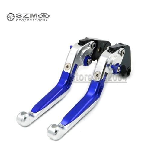 Brakes Clutch Levers For SUZUKI GSXR750 GSXR650 GSXR1000 GSXR 750 600 1000 Motorcycle Folding Extendable Adjustable CNC