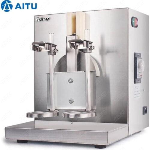 YY120-2 Electric Milk Tea Shaker Blender Machine Stainless Steel Double Head for bar equipment