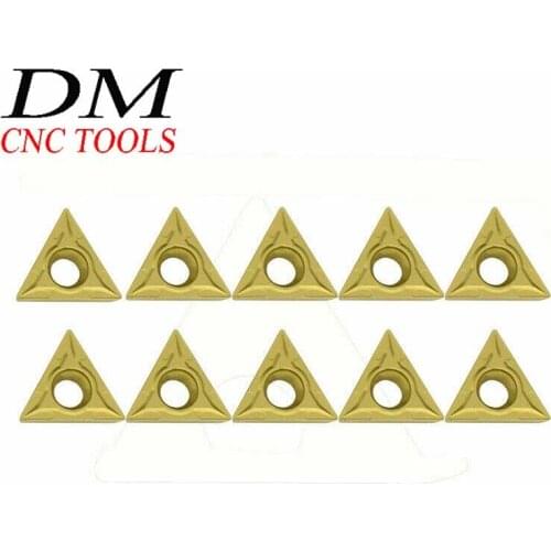 10Pcs TCMT110204 US735 TCMT21.51 Internal Turning Carbide inserts Cutting CNC Tools Lathe tools Lathe cutter