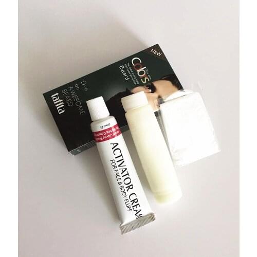 100% Natural Beard Cream Color Dye Wax Fast Color Black Beard Tint Cream