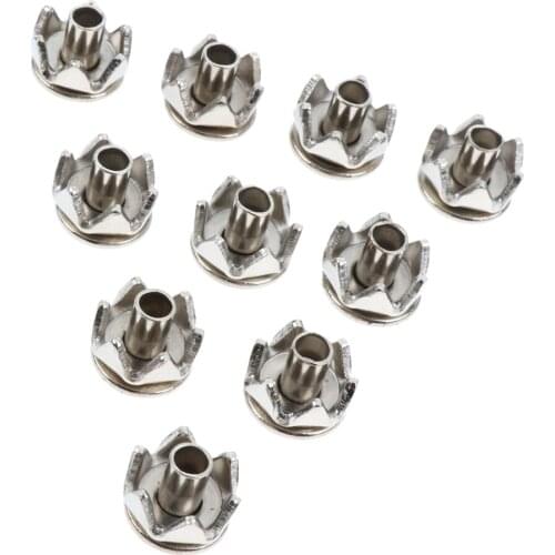 10x Spikes Ice Snow Walk Cleats Crampon Friction Traction Shoes Cover Studs
