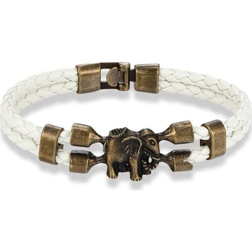 2016 Fashion Charm Leather Mens Bracelets Pulseira Masculina Hot Bangle Handmade Bracelets Womens Leisure Bracelets Pulseras